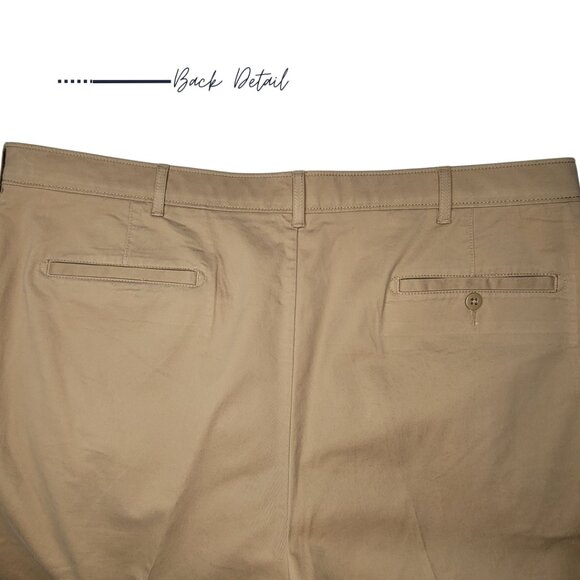 TAN CREMIEUX COMFORT STRETCH CHINO PANTS FOR MEN - Picture 2 of 10